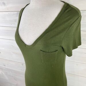 Velvet Torch Olive Green Maxi Dress